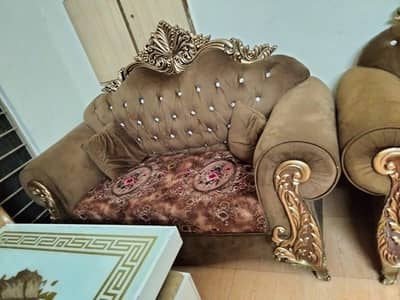 crown sofa set