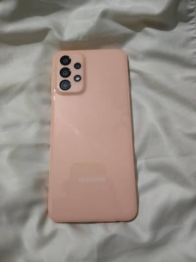 Samsung Galaxy A23 6GB RAM 128GB Peach/Pink Color with Box & Charger
