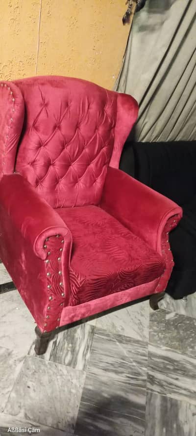 Luxury 5-Seater Velvet Sofa Set – Elegant Design