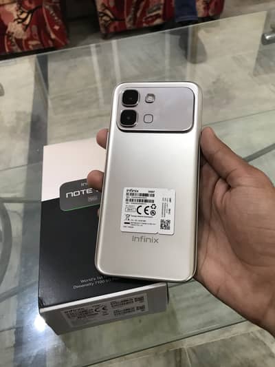 Ifinix note edge 8gb 256gb only box open full warrenty