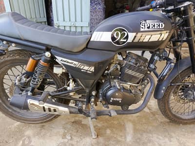 Hi speed infinity 150cc matte black 2025