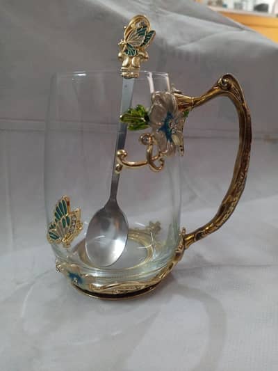 Golden wedding cup