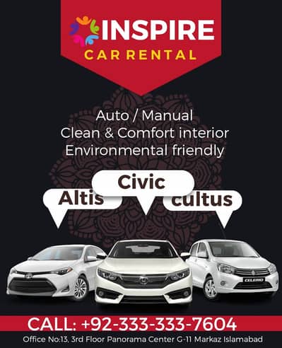 Self Drive rent a car near me | self drive rent a car islamabad