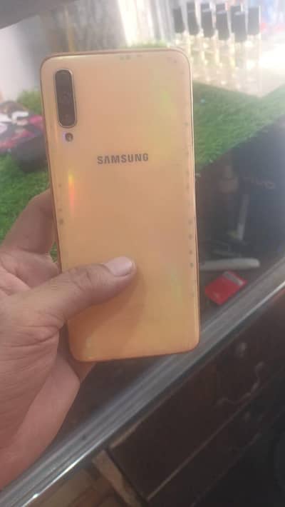 Samsung Galaxy a70 only panal change finger off 4 128