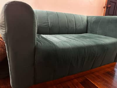 Emerald Velvet 2-Seater Sofa
