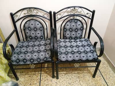 Used iron 5 seater sofa