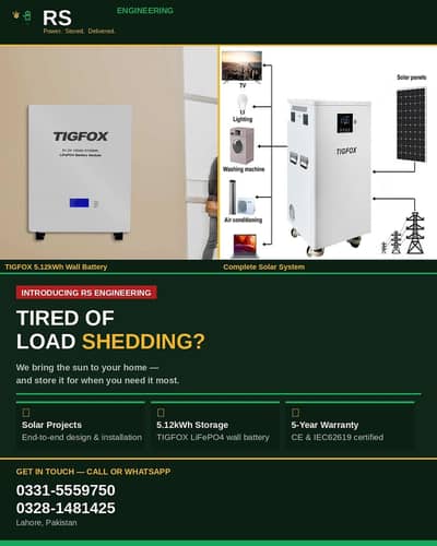 Lithium Battery 5kwh for solar inverter
