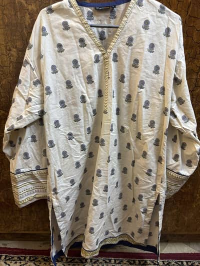 alkaram kurta medium size