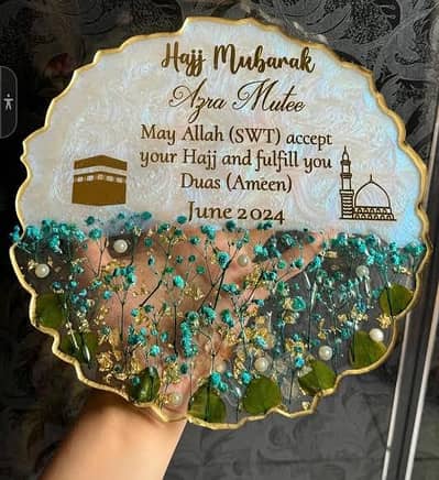 Resin Engagement, Nikah, Anniversary, Birthday Trays