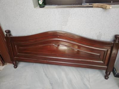 Pure Sheesham wood Single bed for Sale