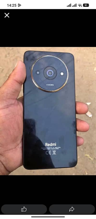 REDMI A3 4/64 COMPLETE SAMAN 10/10 SEALED