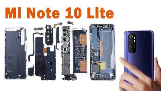 Mi note 10 lite all accessories available