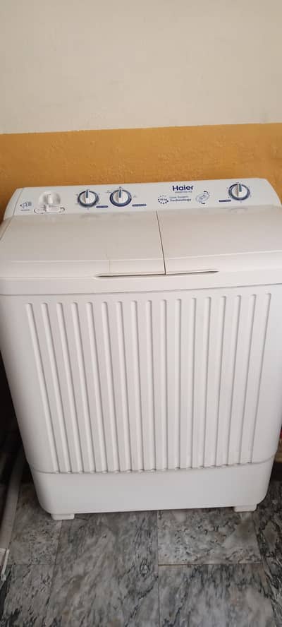 haier sami automatic washing machine and dryer