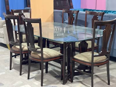 6 seater dining table