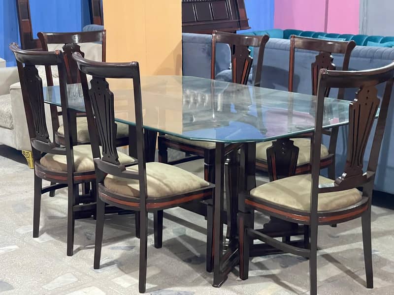 6 seater dining table 0
