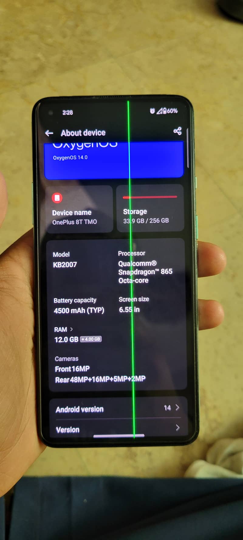 One Plus 8T 6