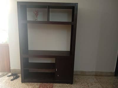 Tv console and shelf dual side view by Ikead