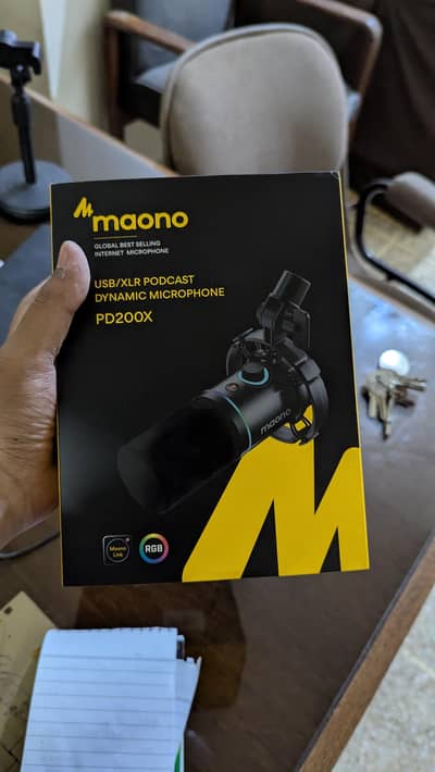 Maono PD200X Professional Dynamic USB/XLR Microphone – Like New