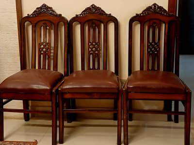 chioti hand carved sheesham 8 chairs