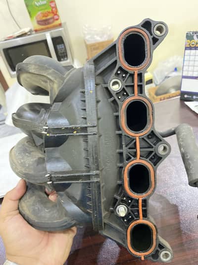 Air intake for assembly for Belta