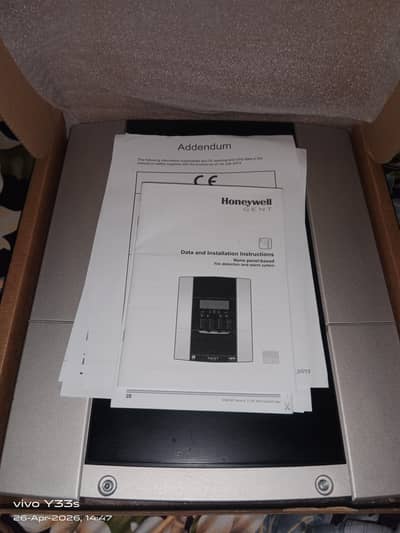 fire alarm panel Nano gent by Honeywell addressable system