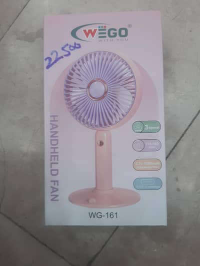 wego electronics  chargeable fan