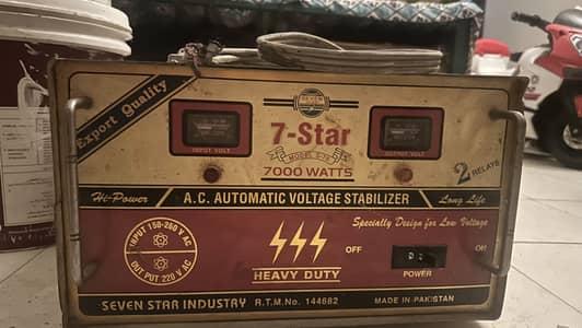 7 Star 7000 Watts AC Automatic Voltage Stabilizer