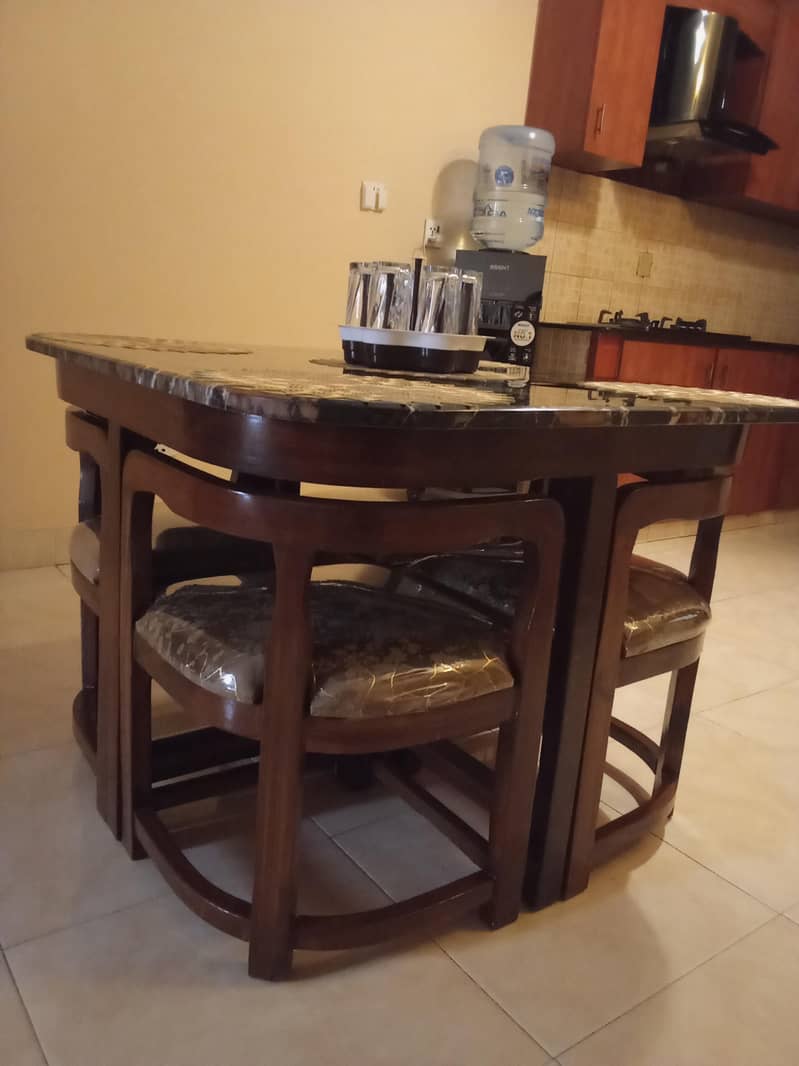 marble top dining table 0