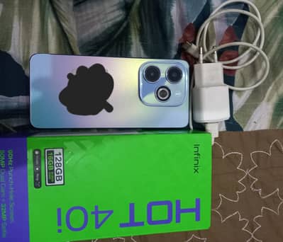 Infinix Hot 40i 128gbstorage 8+8gbram