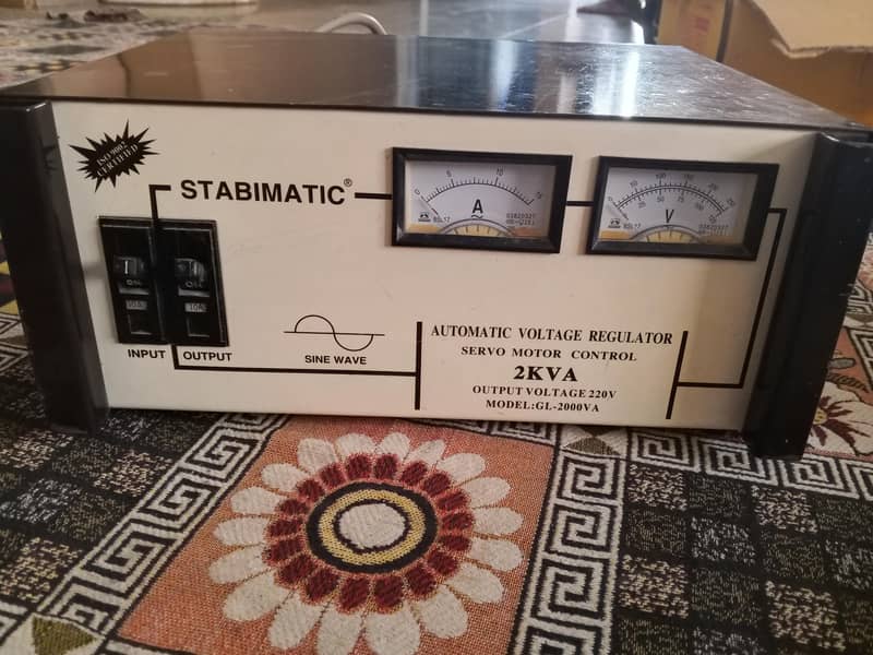 STABIMATIC 2KVA Automatic Control Stabilizer 0