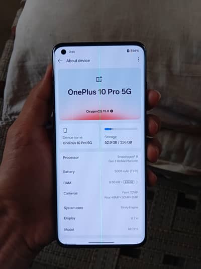 OnePlus 10 pro 5G [ 8+8/256 ] [ 90Fps ] [ Exchange Possible ]