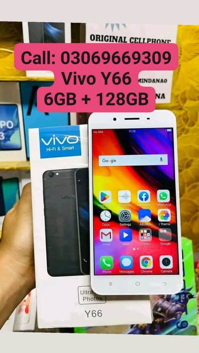 Vivo Y66 PTA Approved 6GB Ram Price Only 10500/- With Warranty