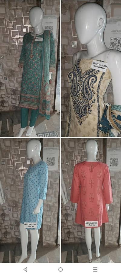 4 Femal Full Body - Display Dummy For Sale