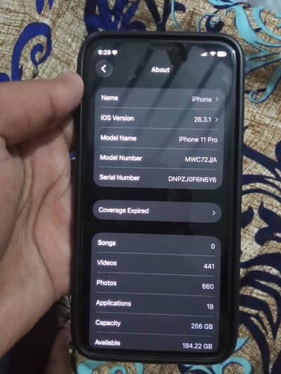 11 pro 256 gb