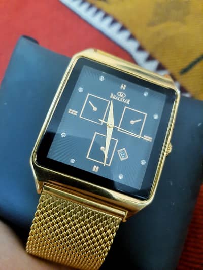 Realstar Men Golden watch
