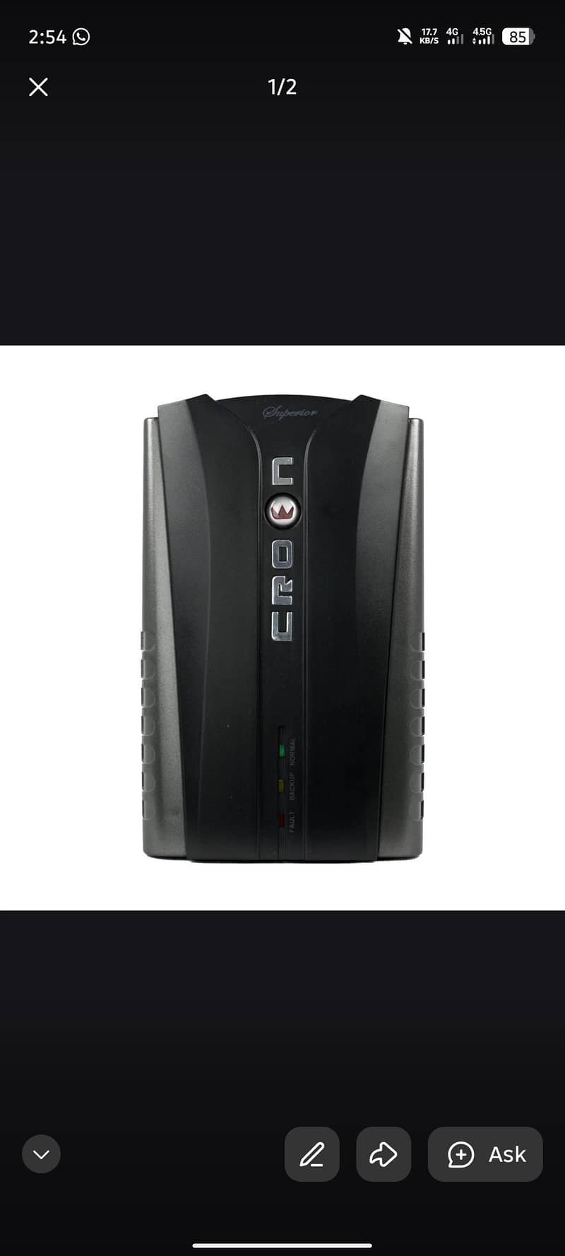 Crown Micro ups 0