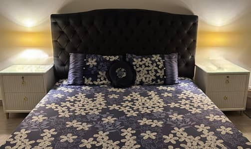 Bed Set | Luxury | Modern | Bed | side tables