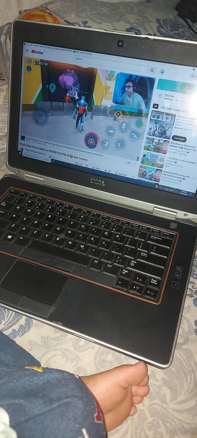 Dell laptop in a good condition +laptop bag +charger