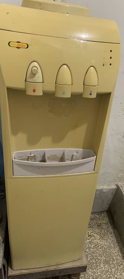 Super Asia Water Dispensor with mini fridge available for sale