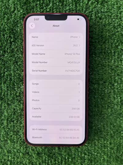 Iphone 14 plus jv 256 gb