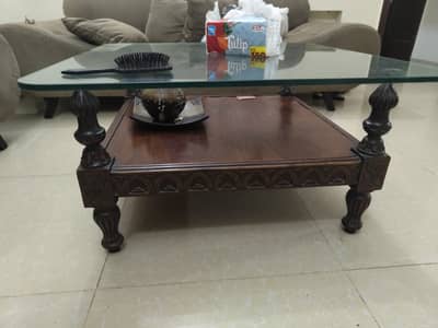 Wood tables