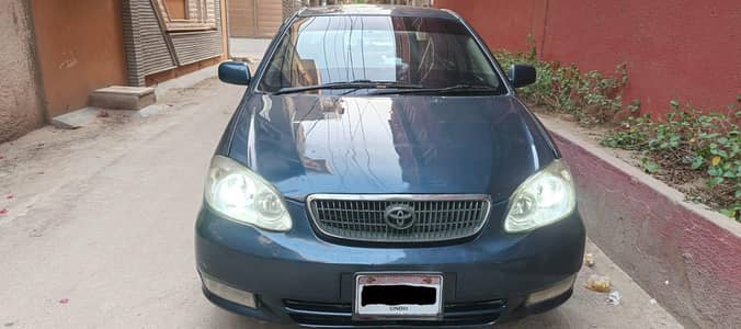 Toyota Corolla SE saloon Automatic 2004 Cell 0331-3727300