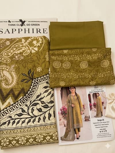 SAPPHIRE  A+ Quality  chling or Color ki warranty