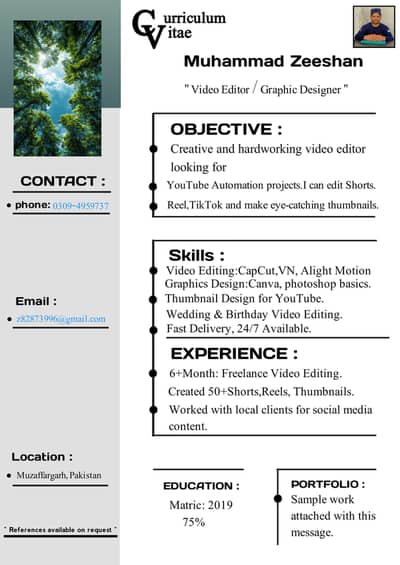 Professional Video Editor - Shorts, Reels, Thumbnails 24/7 Available