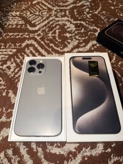 Iphone 15 pro max 256 gb factory unlock 03331203229