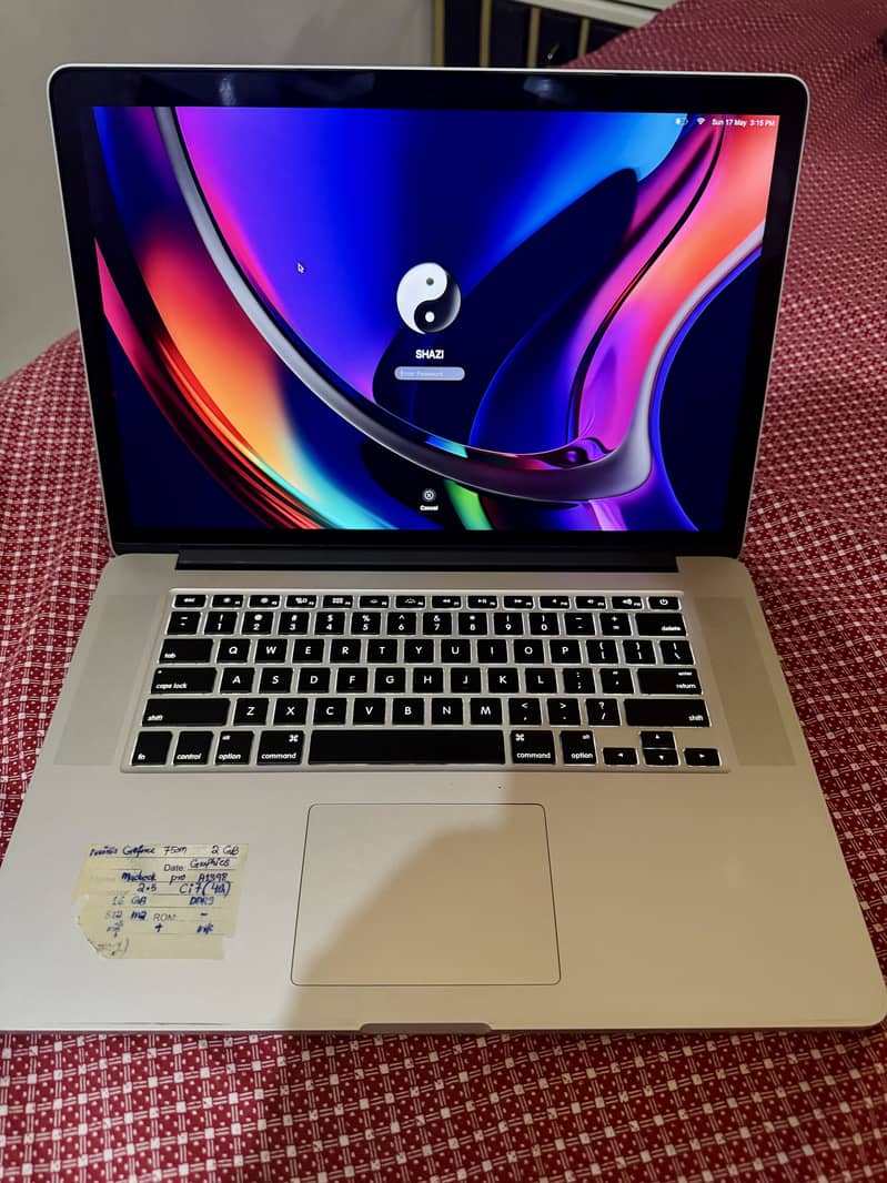 Macbook Pro 15 Retina Display ( mid 2014) 0