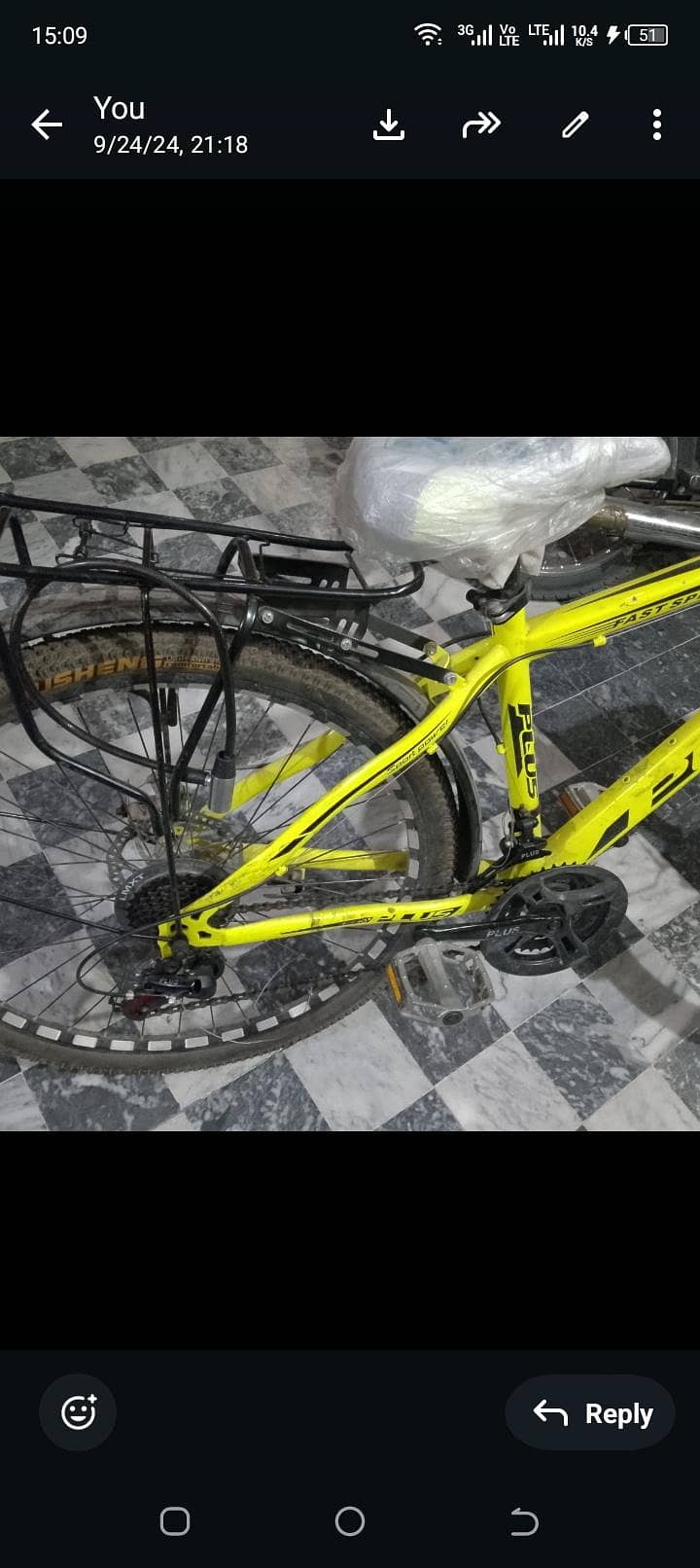 Plus Cycle 26 size 4