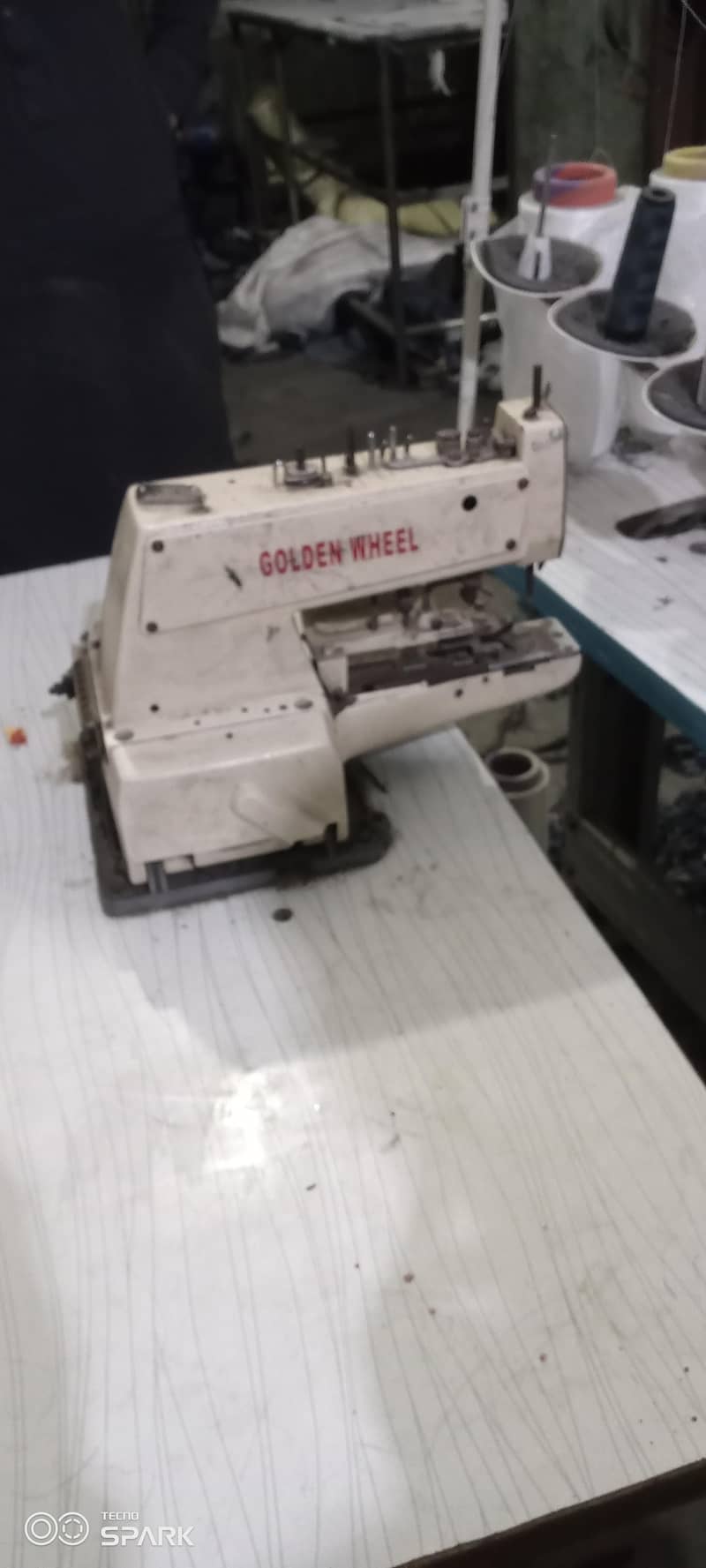 Button machine 3