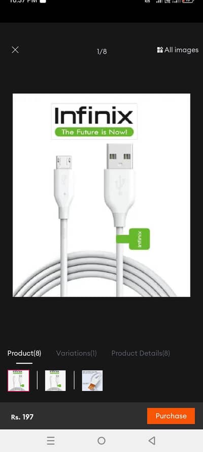 Fast Charger Cable - Type c , Micro USB - High Speed Data Cable