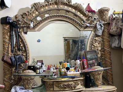 Fiber Luxury Bed and dressing